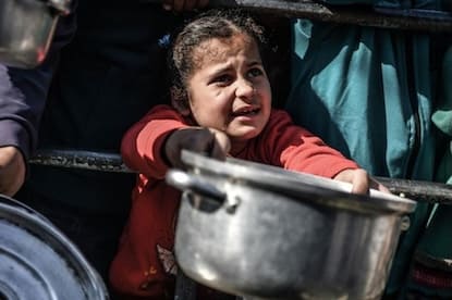food refugees in gaza